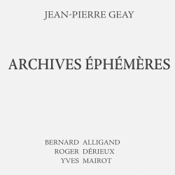 Archives éphémères